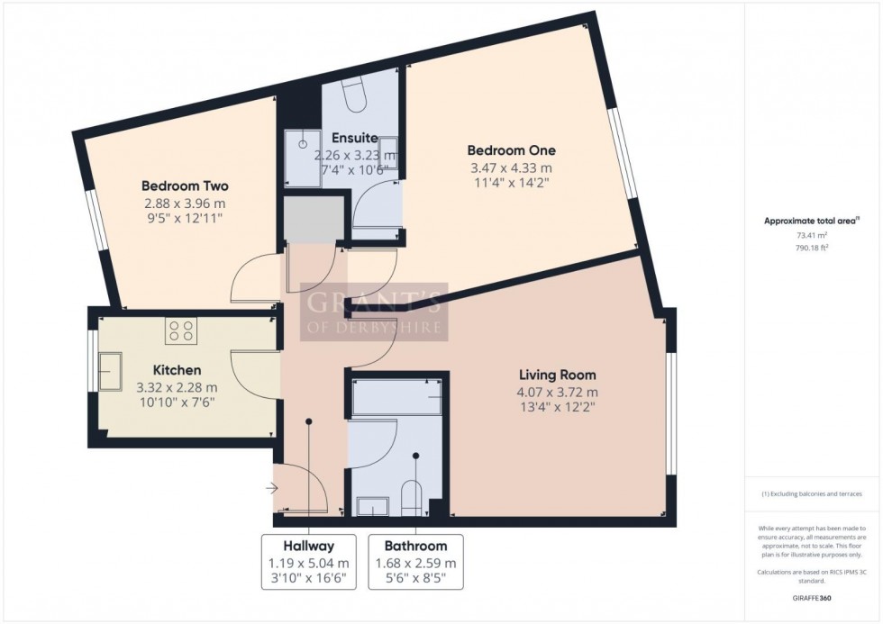 Floorplan for Cavendish Road, Matlock