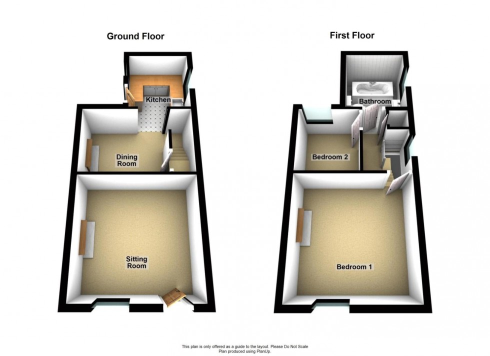 Floorplan for The Hill, Cromford