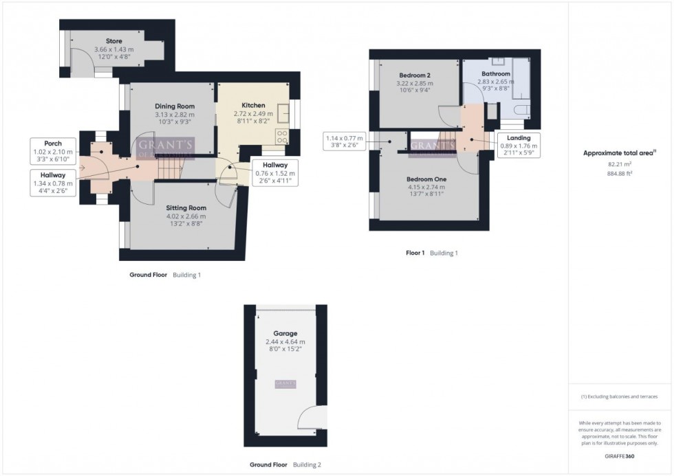 Floorplan for Nan Gells Hill, Bolehill, Matlock