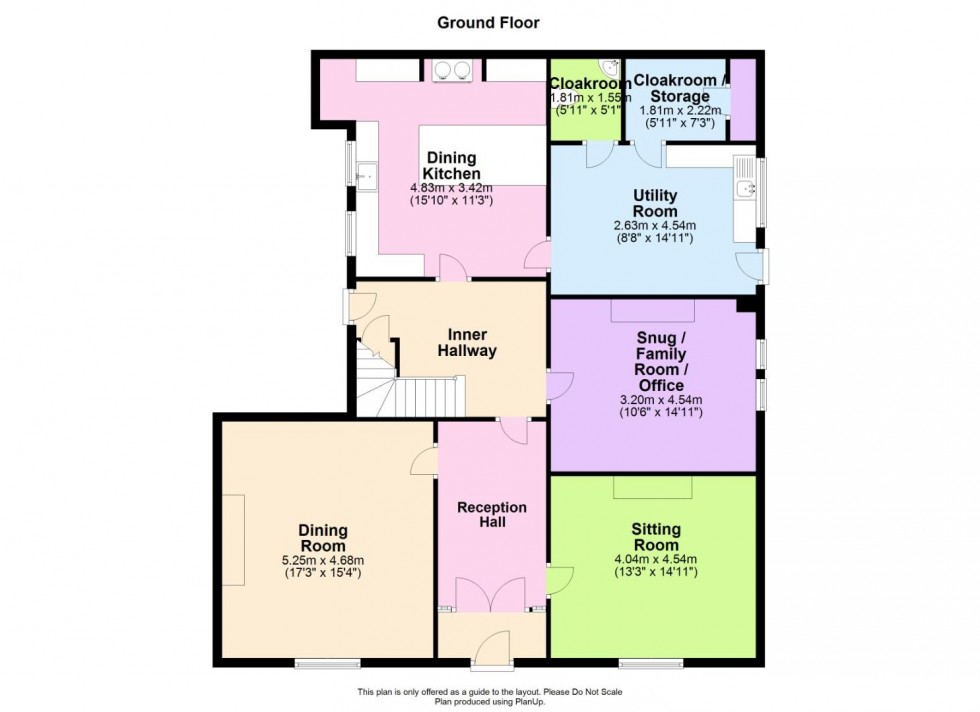 Floorplan for Coldwell Street, Wirksworth