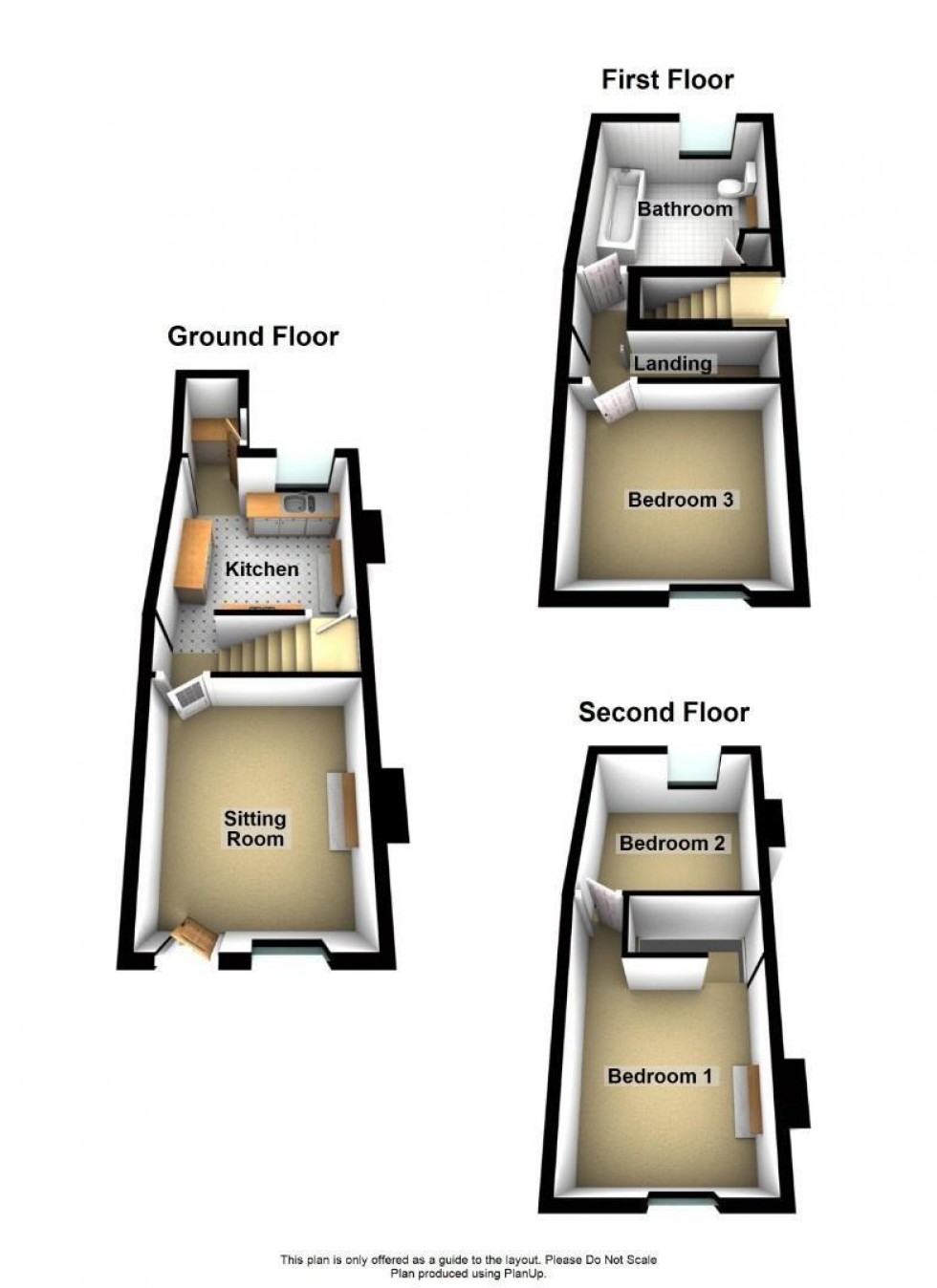 Floorplan for St John St, Wirksworth