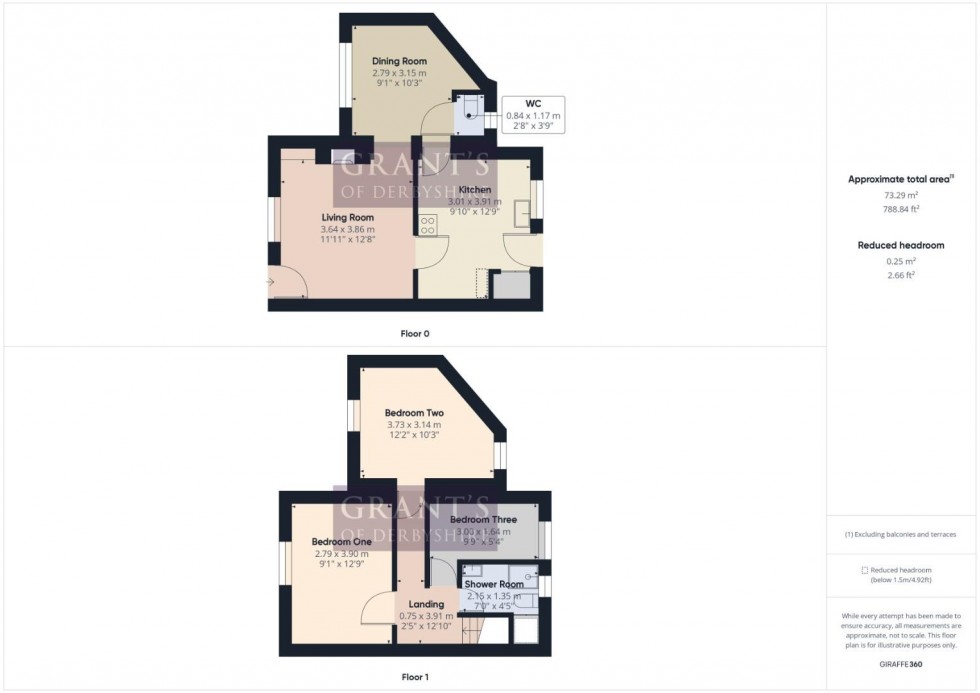 Floorplan for Main Road, Darley Bridge