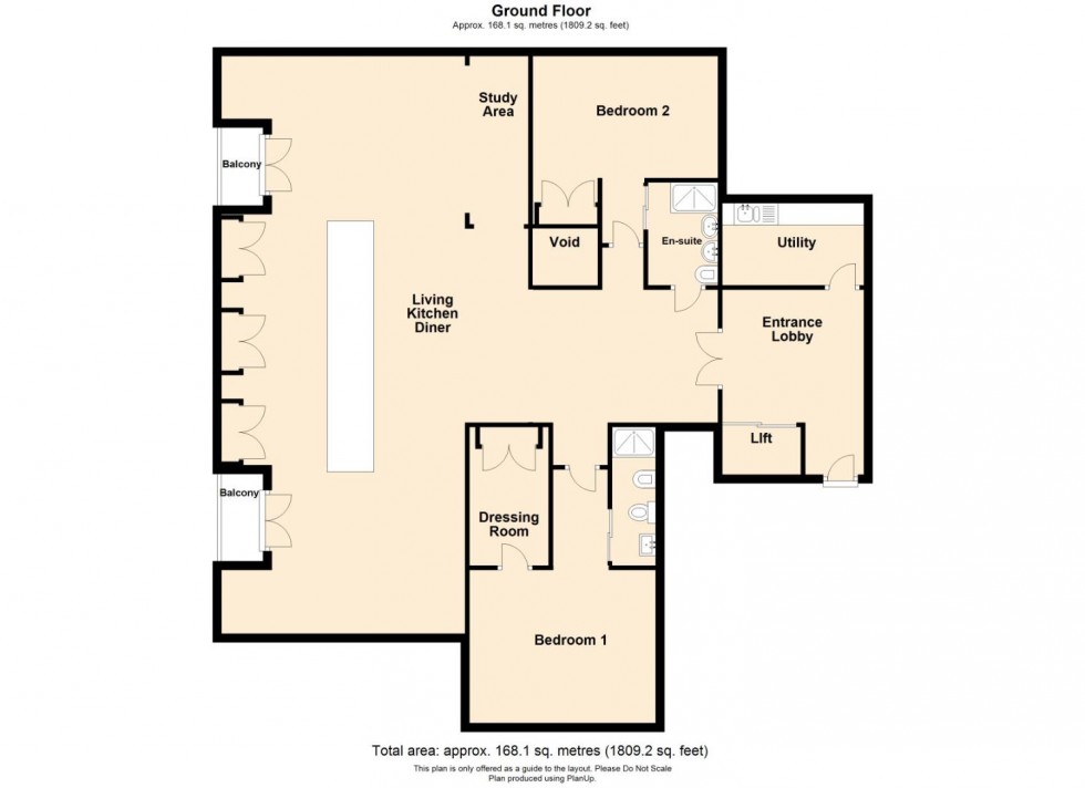 Floorplan for Station Approach, Duffield