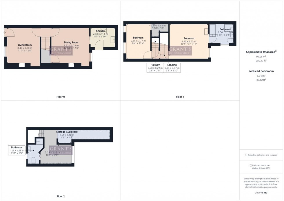 Floorplan for Dale Road North, Darley Dale