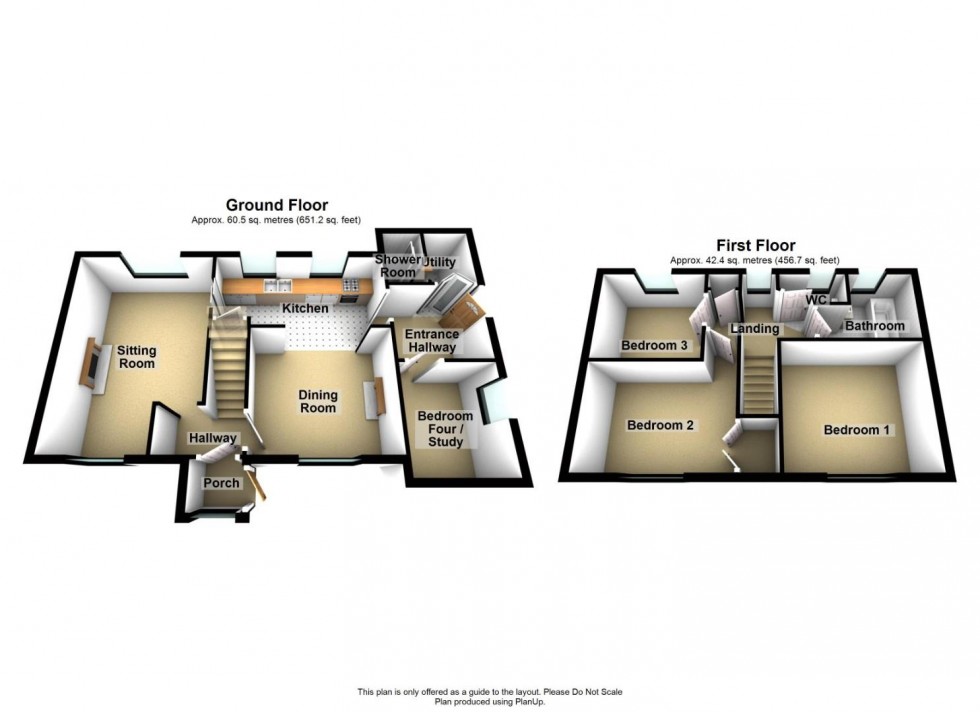 Floorplan for Greenway, Brassington, Matlock