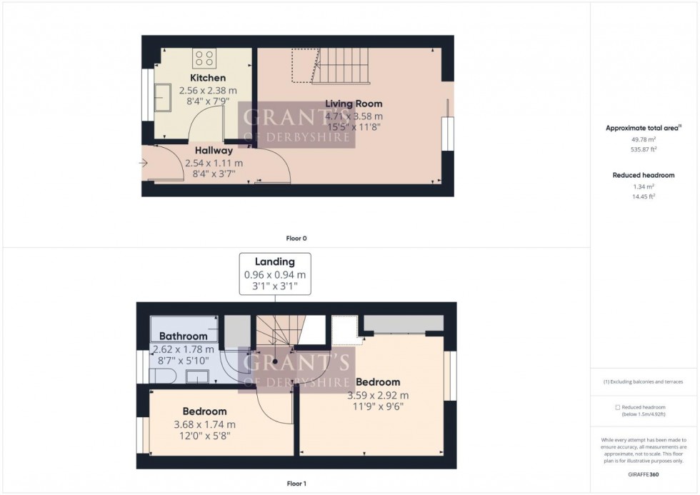 Floorplan for Walgrave Close, Belper