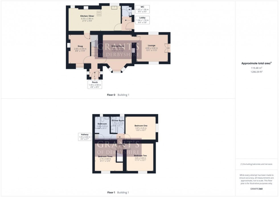 Floorplan for Chevin Road, Belper