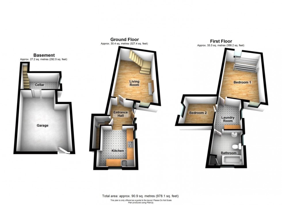 Floorplan for The Dale, Wirksworth