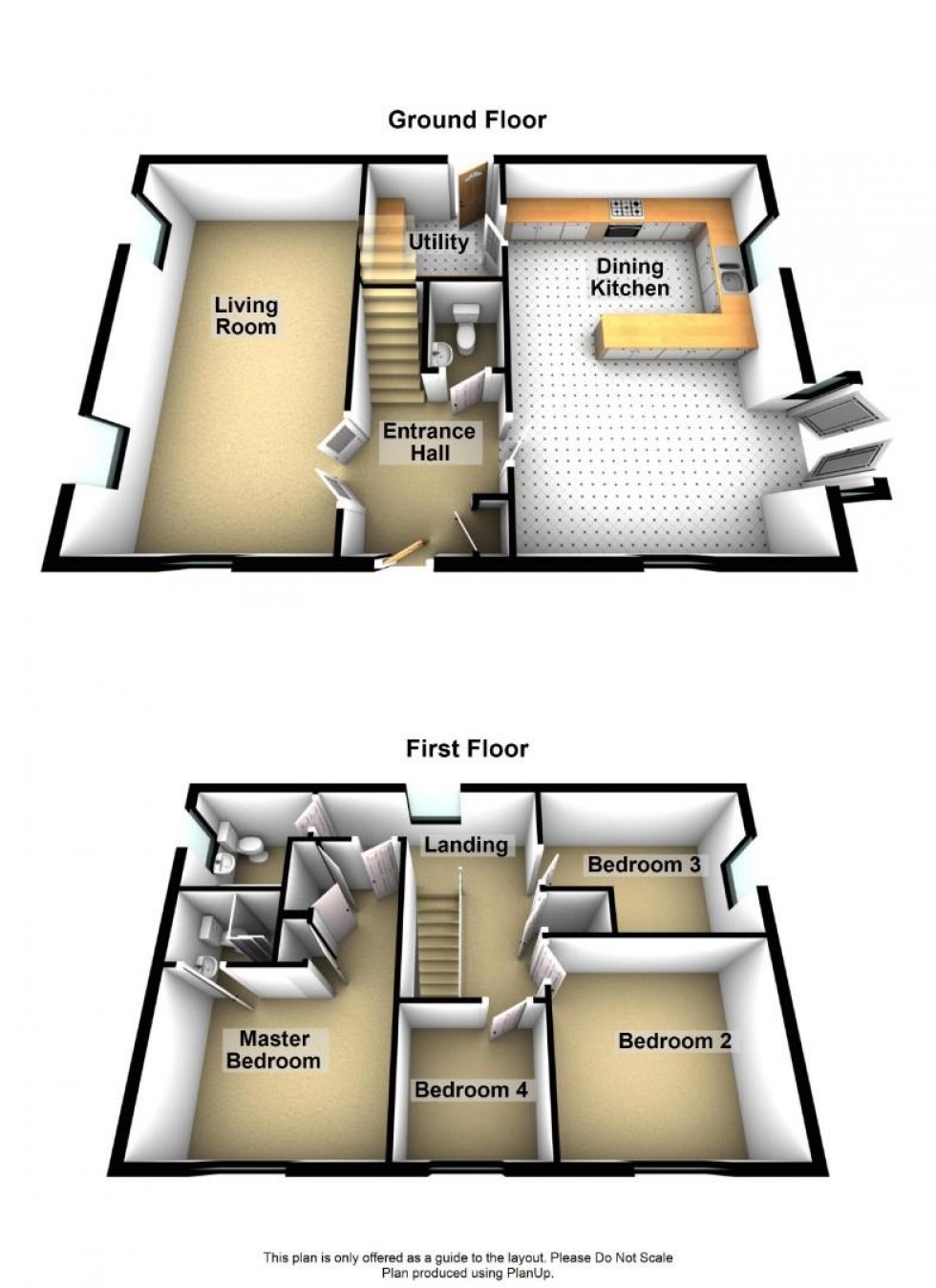 Floorplan for Porter Lane, Middleton, Matlock