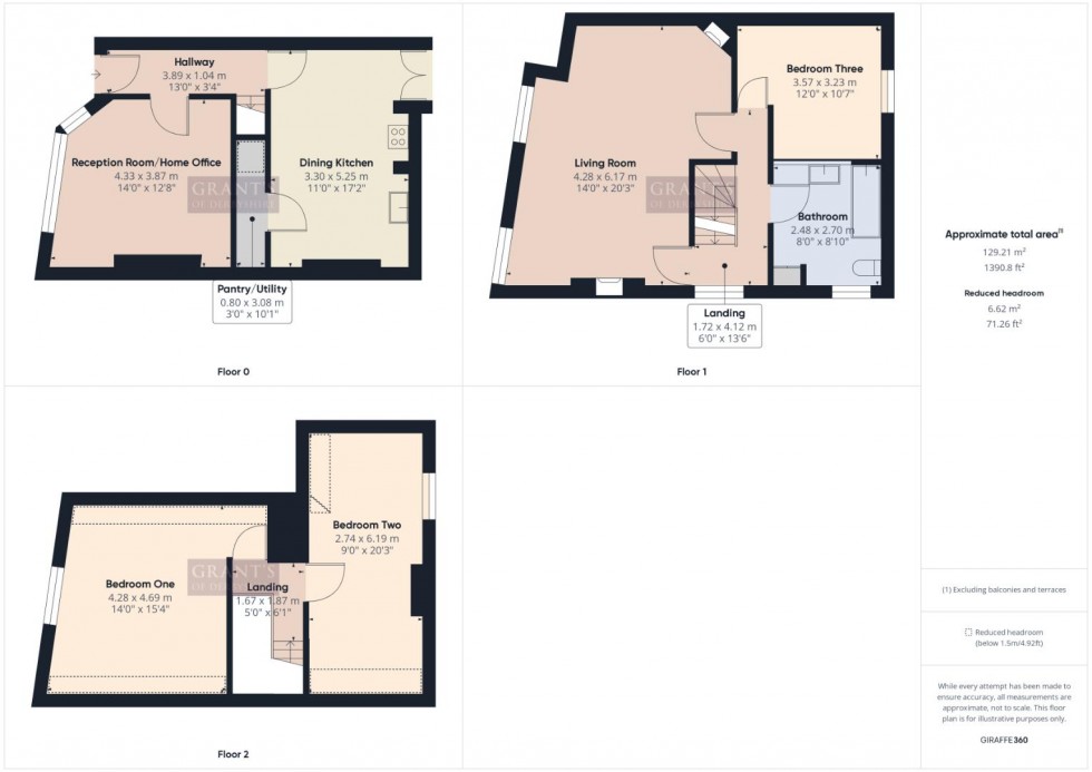 Floorplan for Snitterton Road, Matlock