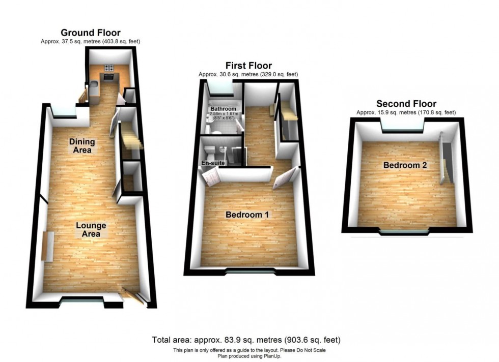 Floorplan for Oakerthorpe Road, Bolehill, Wirksworth