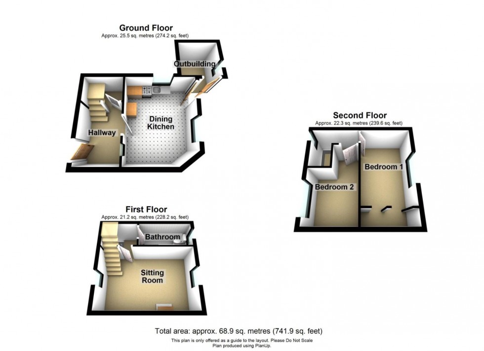 Floorplan for St. Johns Street, Wirksworth, Matlock