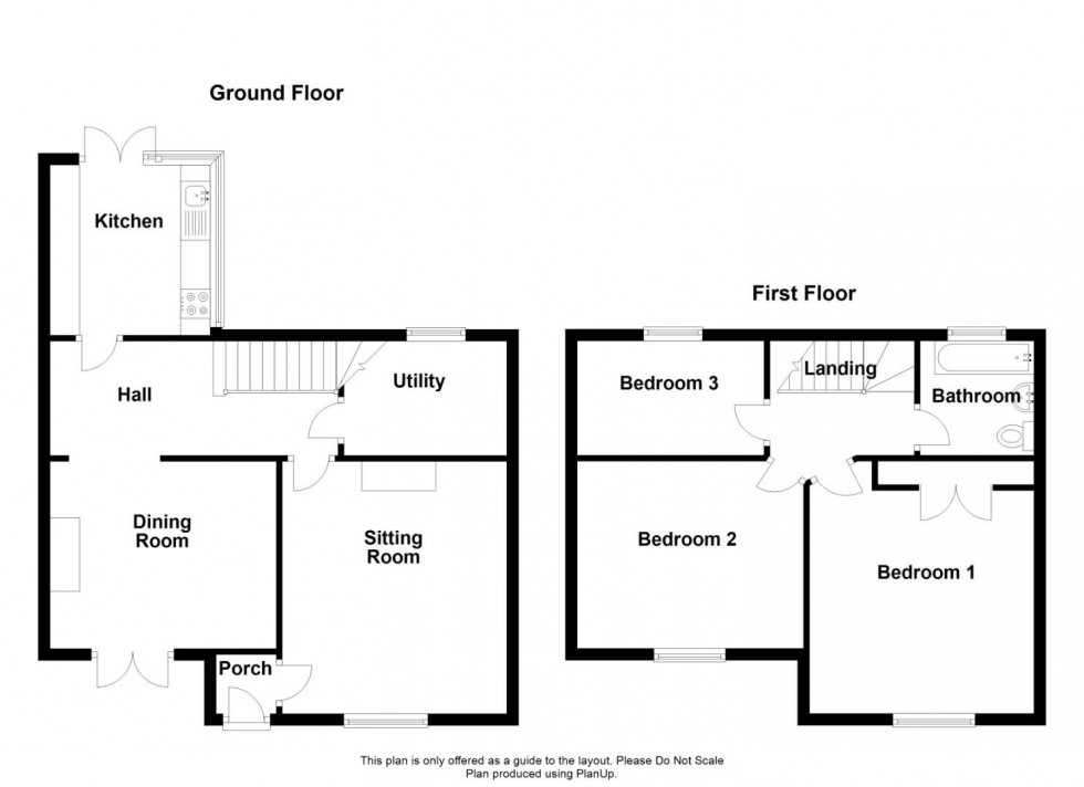 Floorplan for Goldhill, Tansley, Matlock