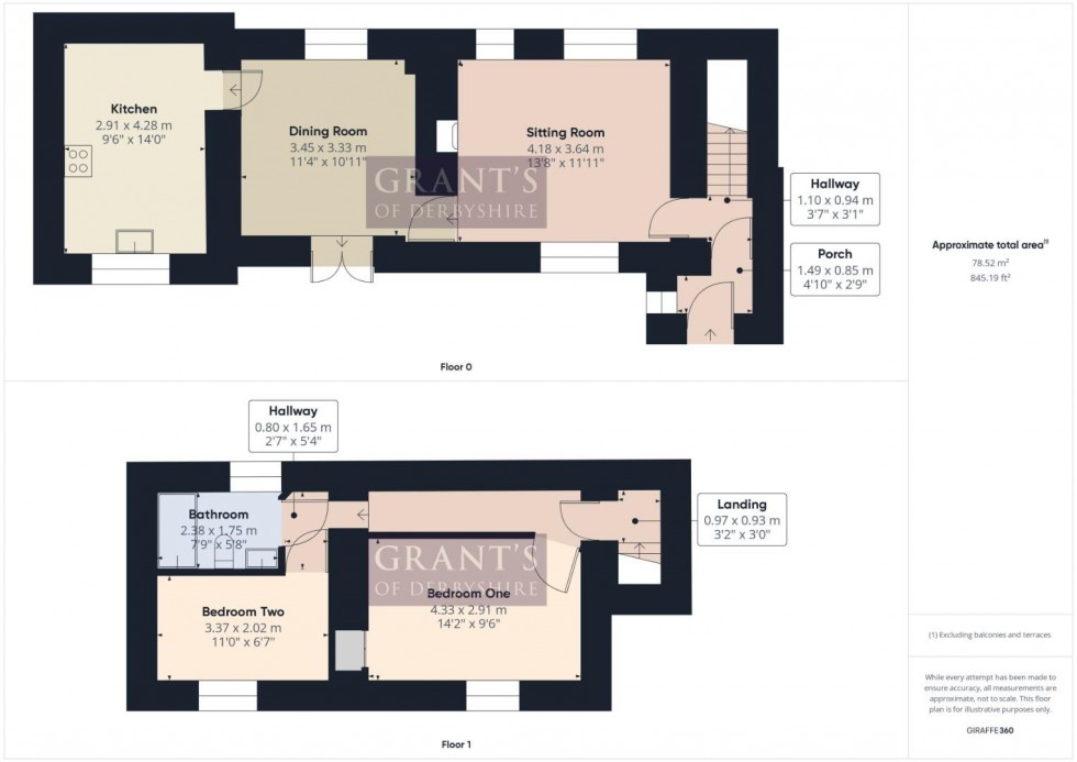 Floorplan for The Common, Crich