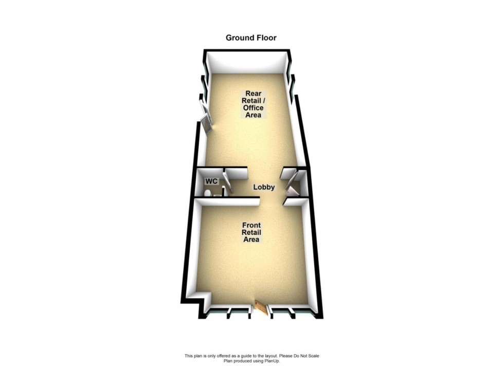 Floorplan for Cambridge House, North Church Street, Bakewell