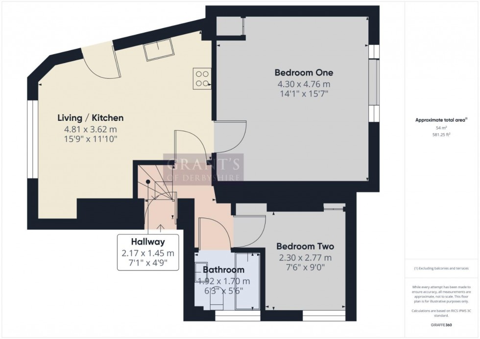 Floorplan for Wirksworth