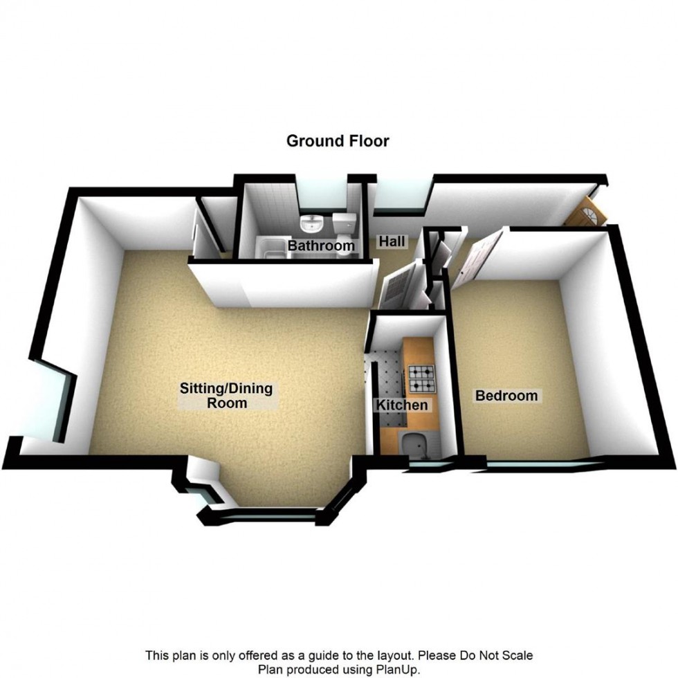 Floorplan for Bolehill, Wirksworth, Derbyshire