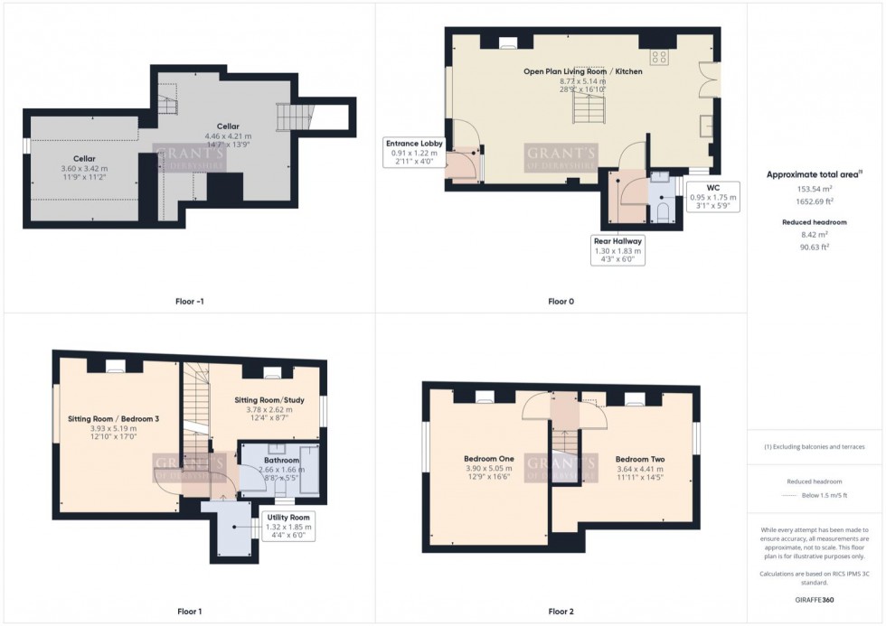 Floorplan for St John Street, Wirksworth