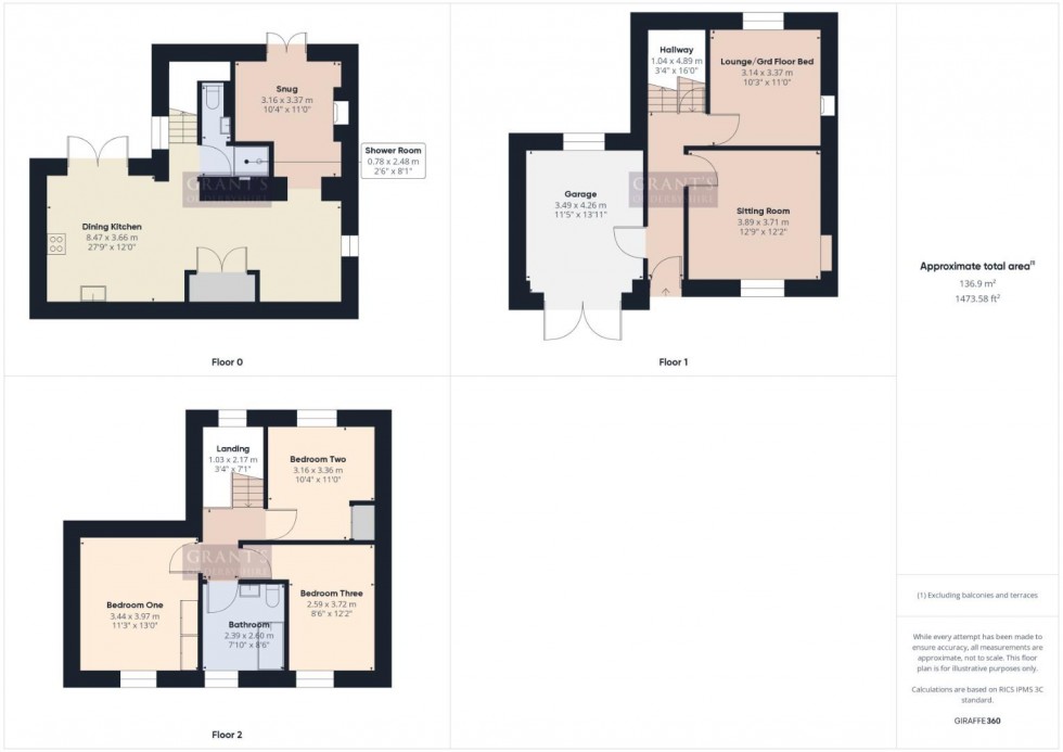 Floorplan for Church Street, Holloway, Matlock