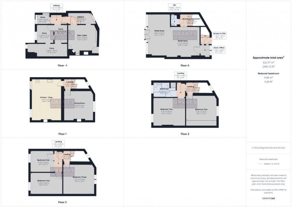 Floorplan for Market Place, Wirksworth, Matlock