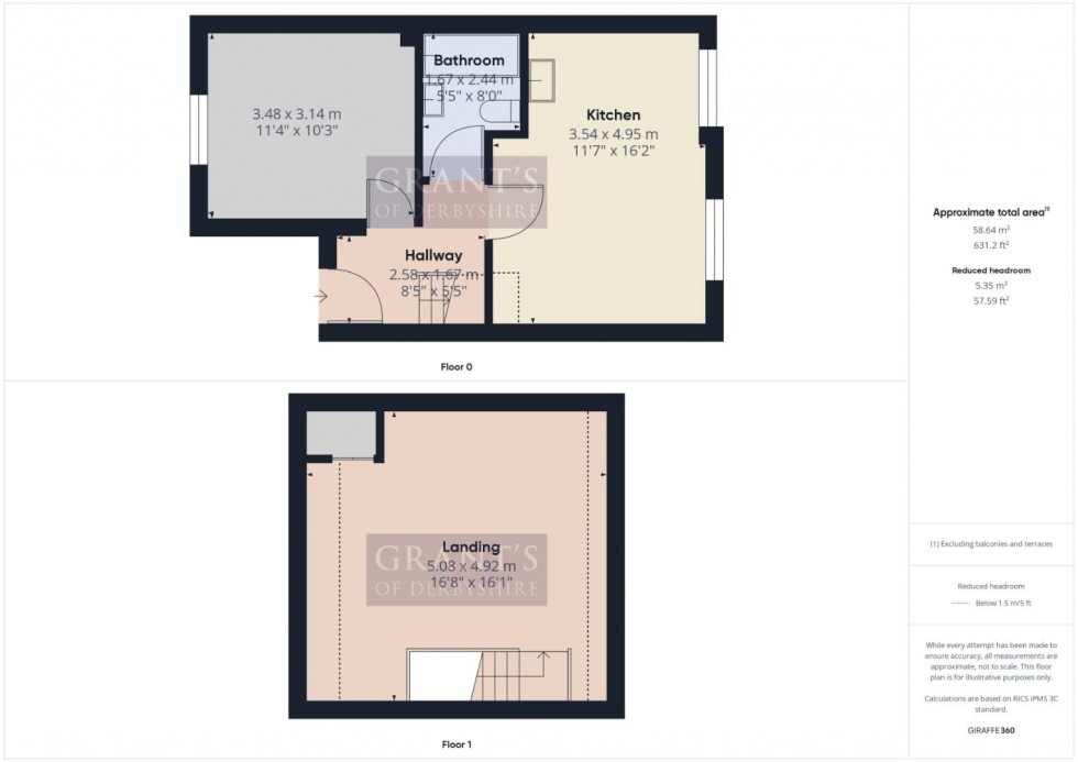 Floorplan for Church Walk, Wirksworth, Matlock