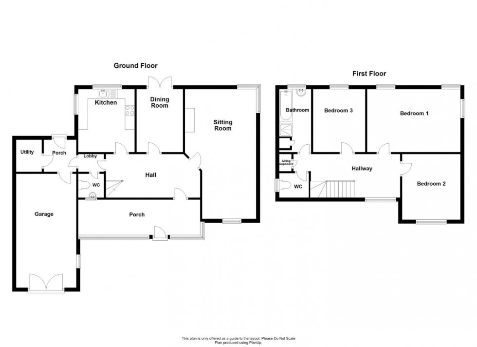 Floorplan for Pittywood Road, Wirksworth