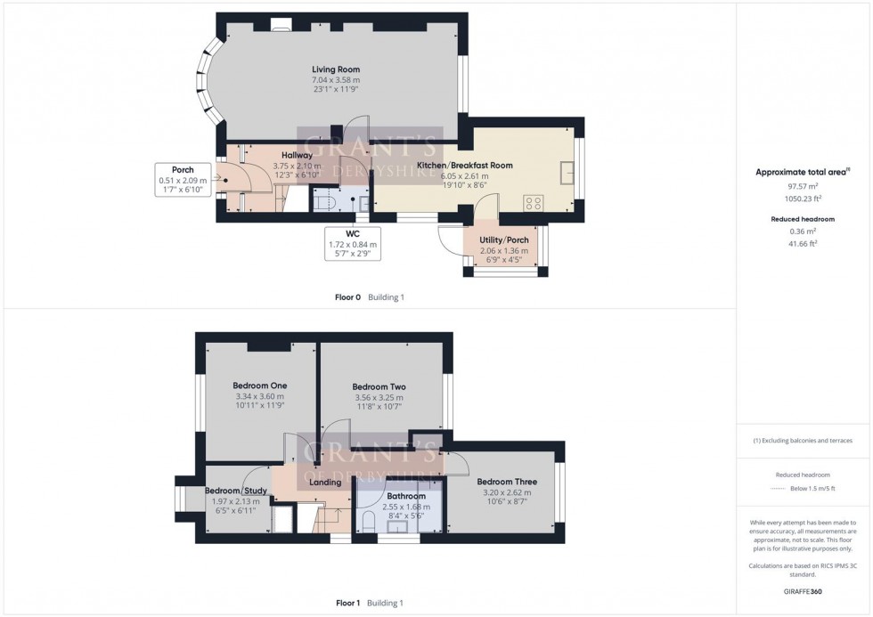 Floorplan for School Croft, Yew Tree Hill, Holloway