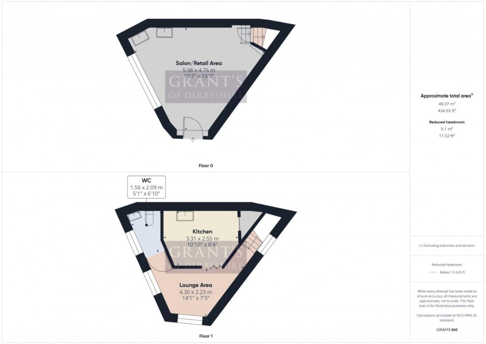 Floorplan for Lime Tree Road, Matlock