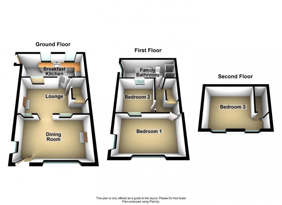 Floorplan for The Dale, Wirksworth, Matlock