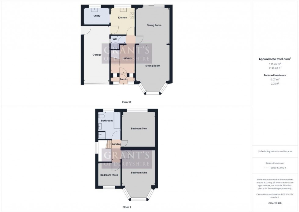 Floorplan for Chesterfield Road, Matlock