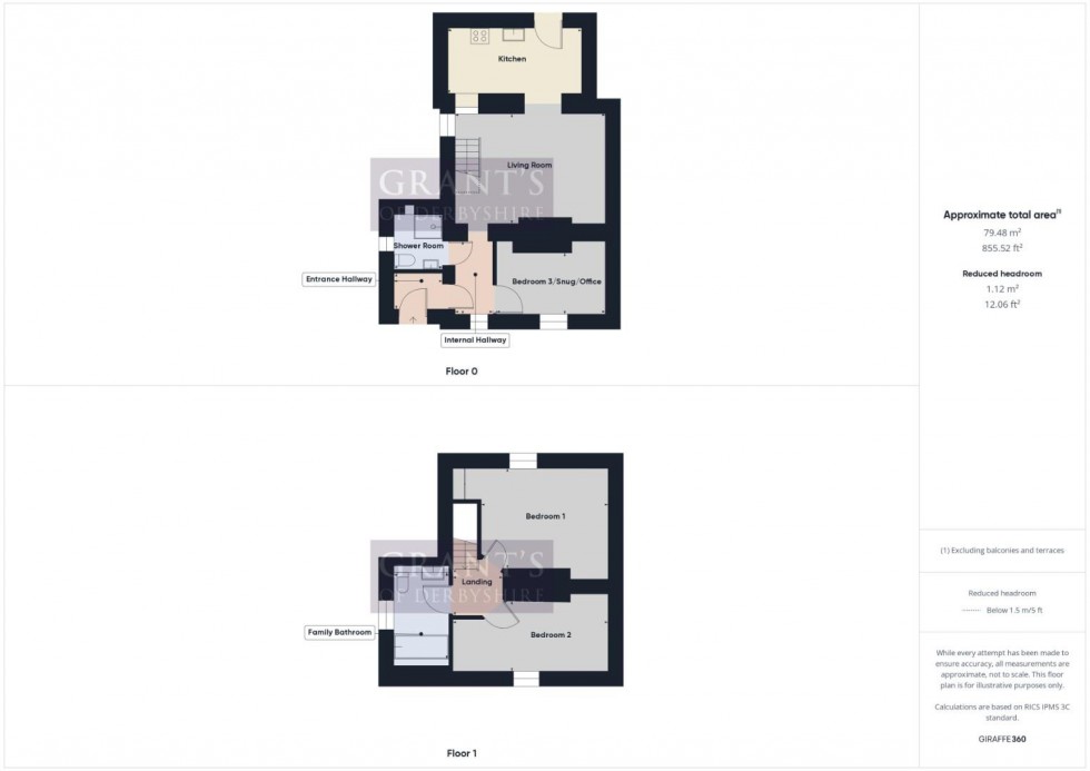 Floorplan for 4 Church Road, Darley Dale