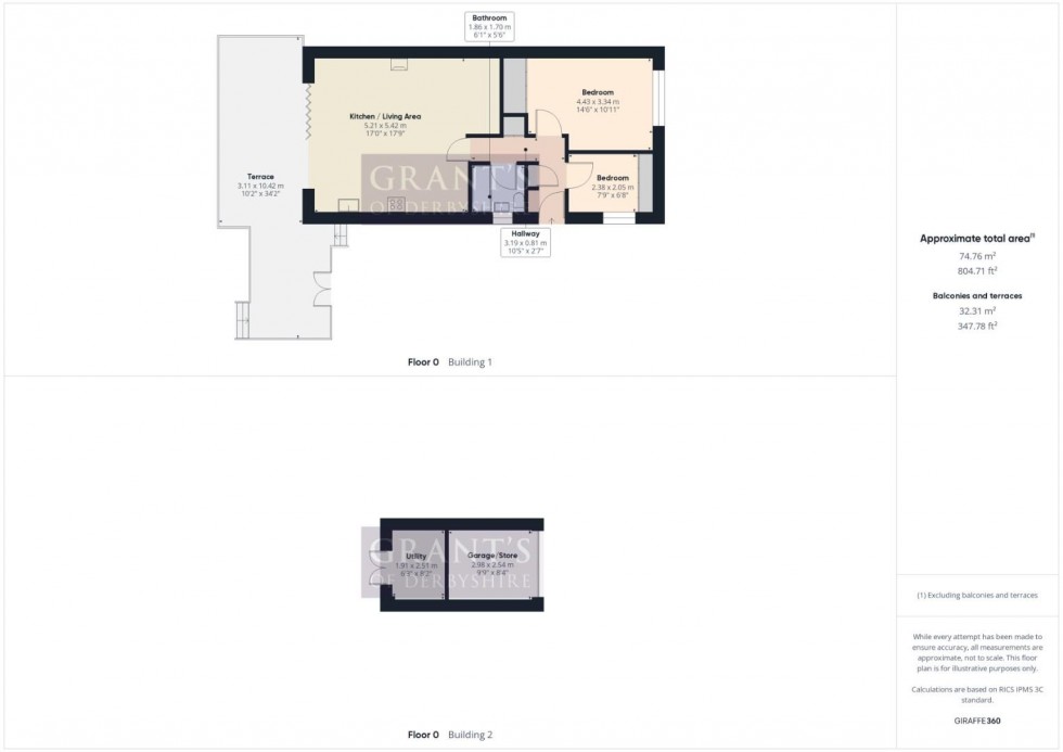 Floorplan for Yokecliffe Crescent, Wirskworth