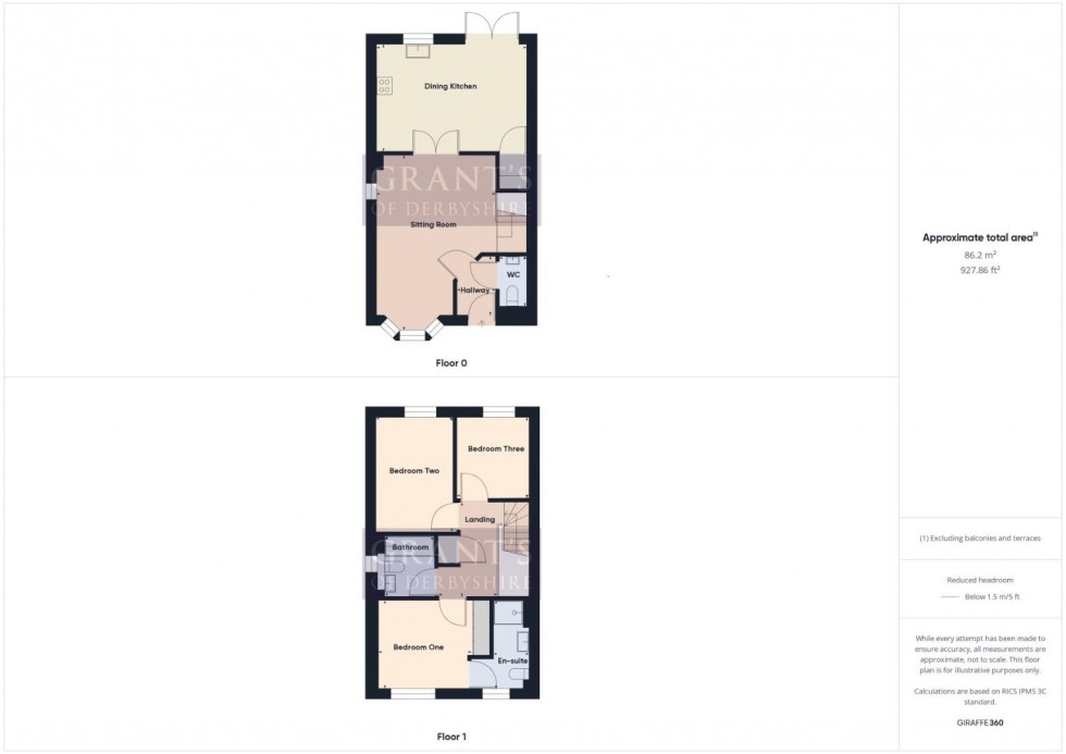 Floorplan for Wistanes Green, Wessington, Alfreton