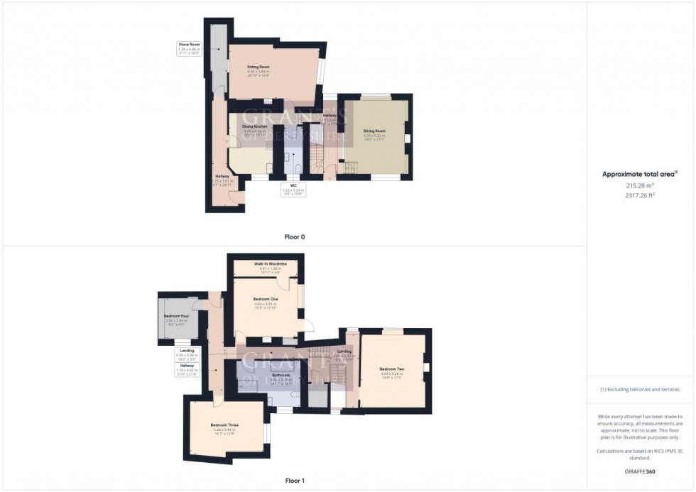 Floorplan for Derby Road, Matlock Bath, Matlock