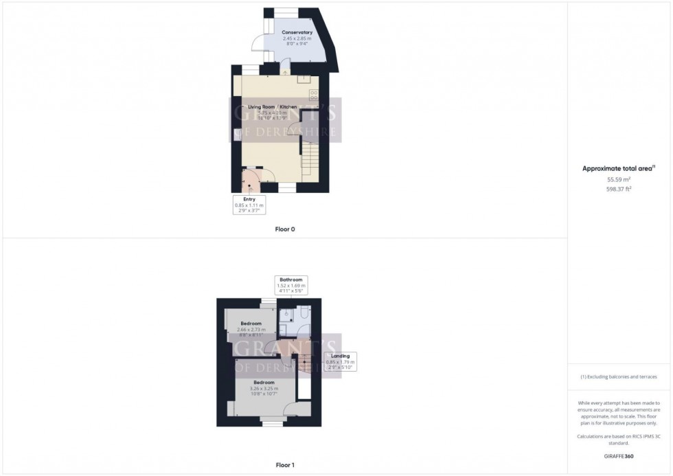 Floorplan for West Bank, Winster, Matlock