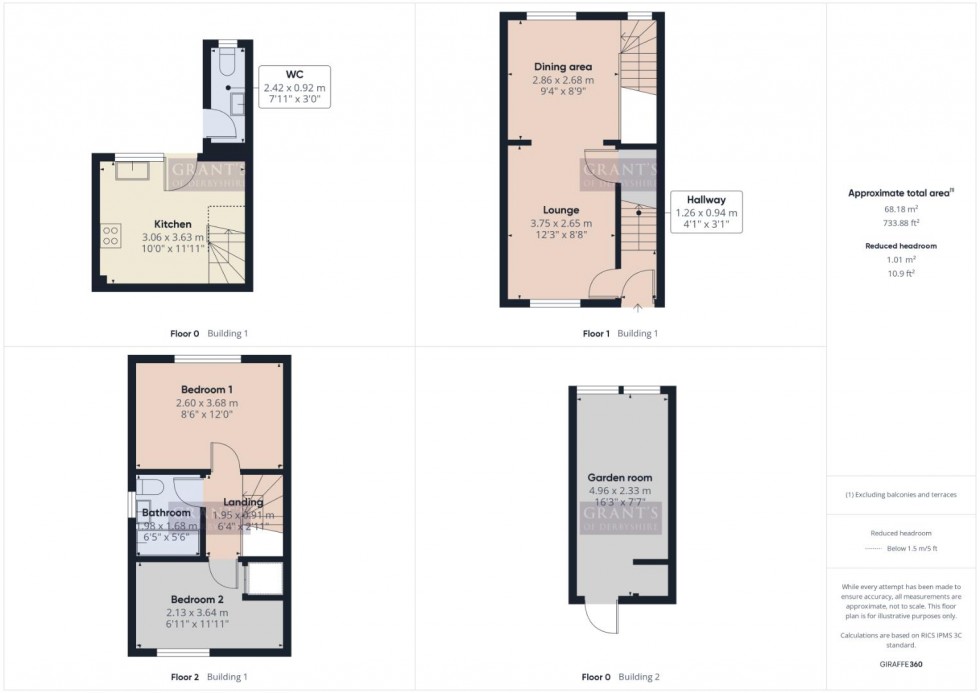 Floorplan for Spring Close, Wirksworth