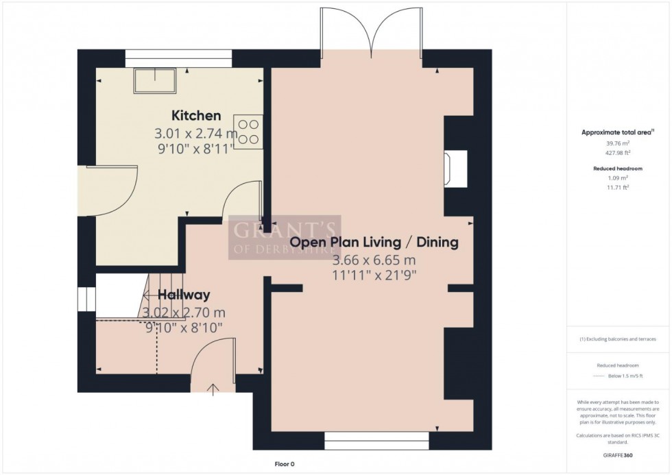 Floorplan for Linden Grove, Matlock