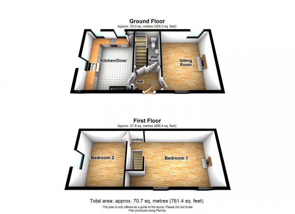 Floorplan for East Bank, Winster