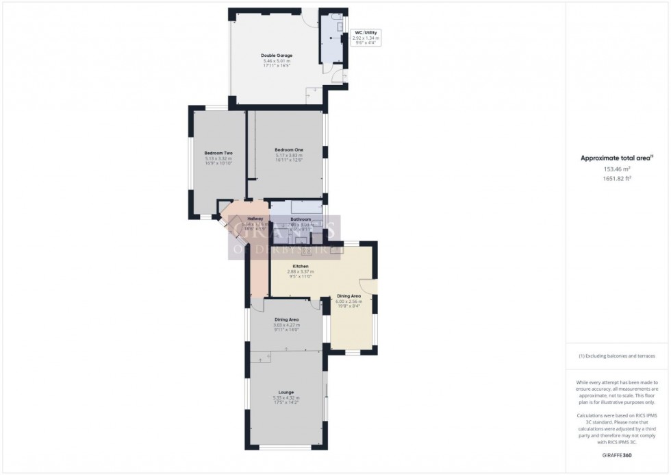 Floorplan for Wirksworth Road, Matlock