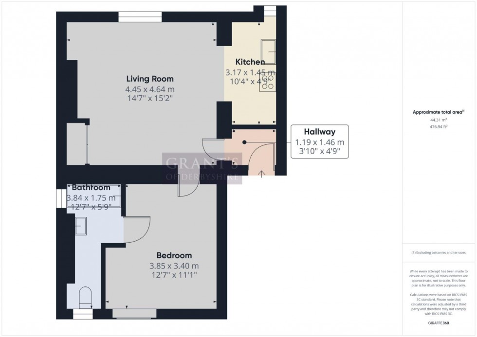 Floorplan for Dale House, Market Place, Wirksworth