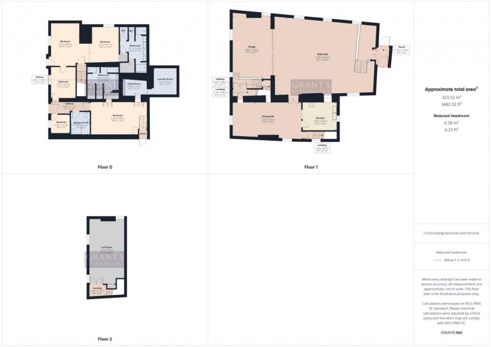 Floorplan for Coldwell Street, Wirksworth