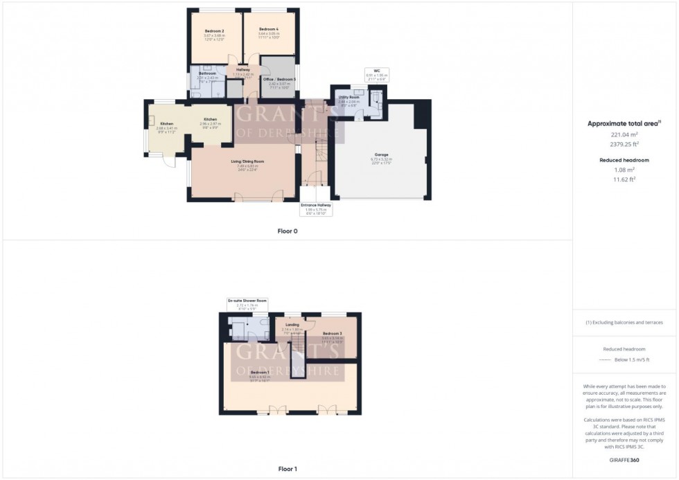 Floorplan for Starkholmes Road, Starkholmes, Matlock