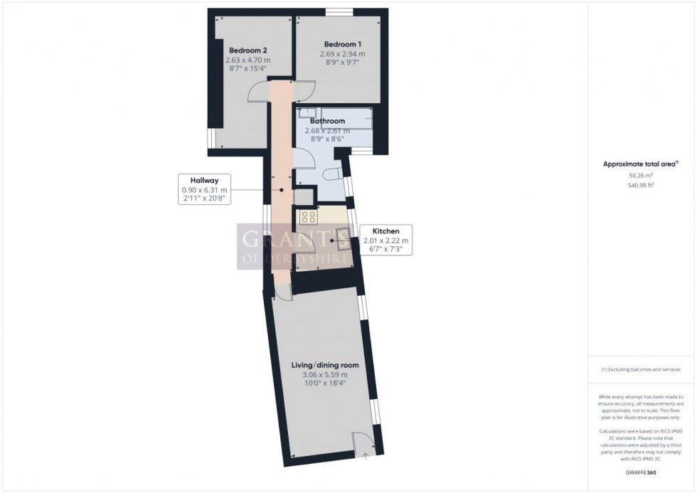 Floorplan for Market Place, Wirksworth, Matlock