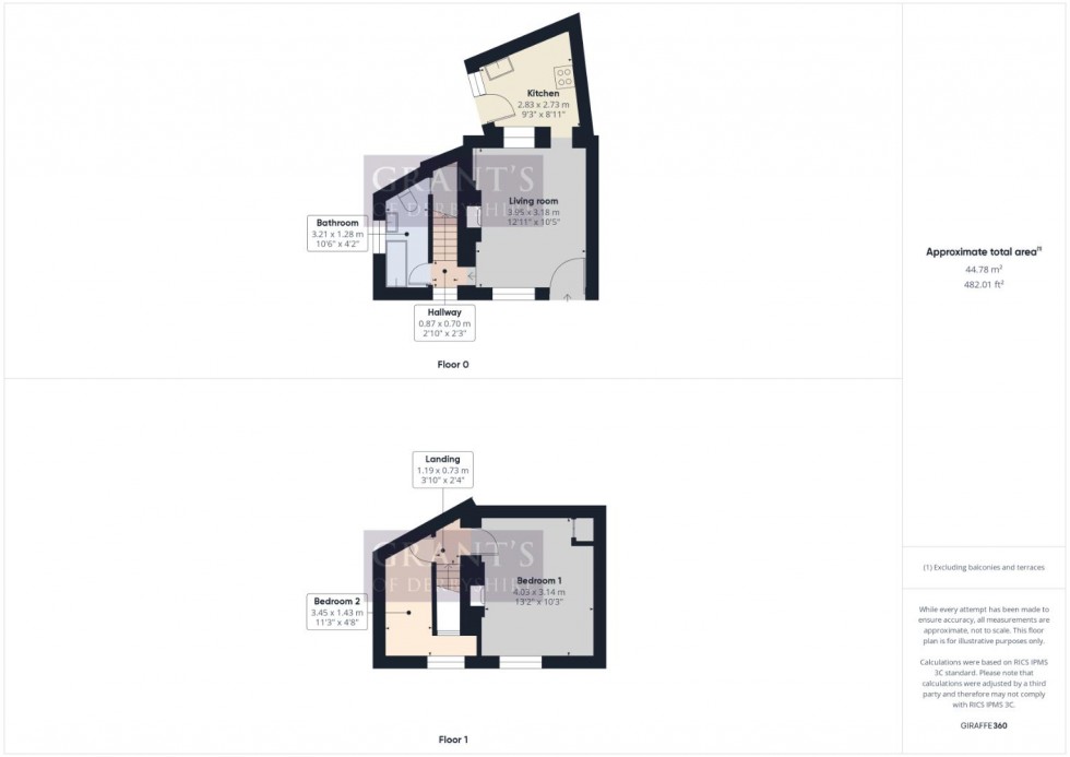 Floorplan for Wash Green, Wirksworth